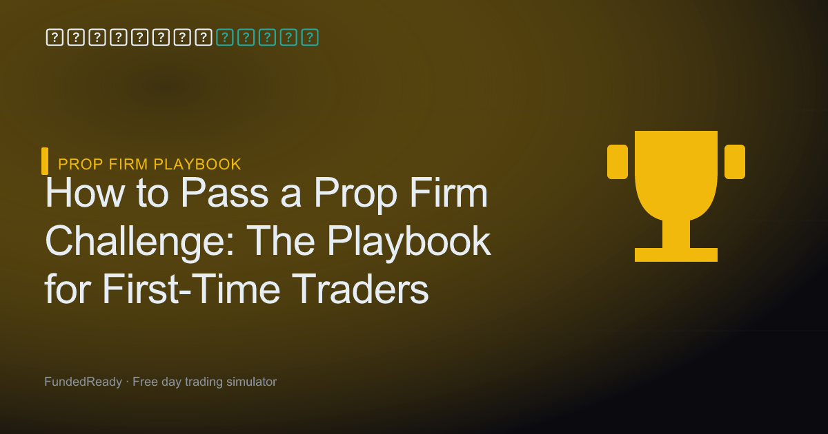 How to Pass a Prop Firm Challenge: The Playbook for First-Time Traders